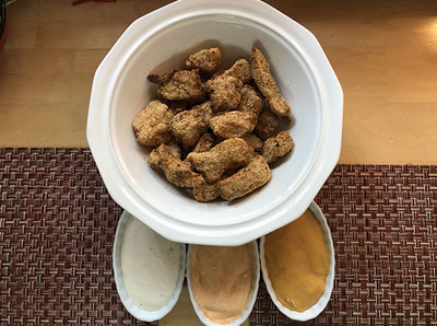 Air Fryer Snakehead Nuggets