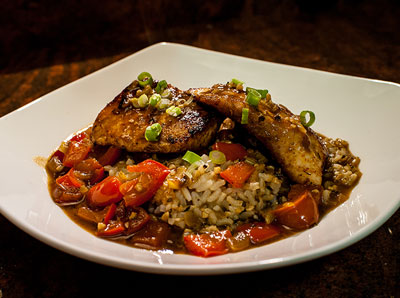 Snakehead Etouffee