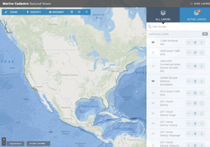 NOAA Digital Coast map