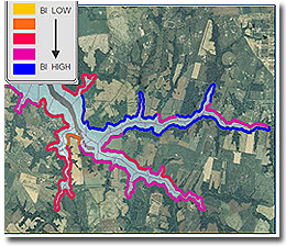 Blue Infrastructure Near-shore Assessment - Ranks