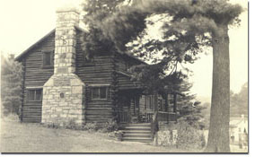 New Germany State Park - Cabin 11, originally CCC Officer's Quarters 1939