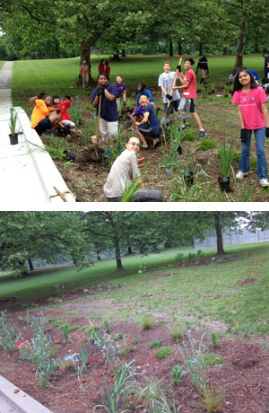 Sudbrook Magnet School - Stream Studies in Action