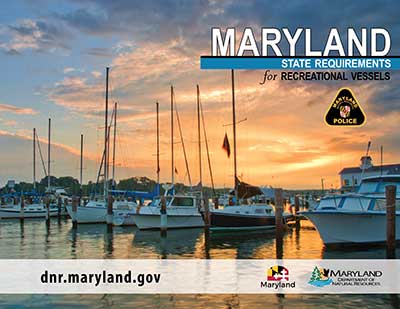 Cover of the Maryland State Requirements for Recreational Boating