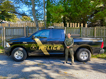 NRP Officer on the water