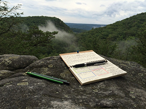 Park Quest scene at Rocky Gap State Park