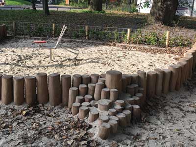 Structure made out of sticks