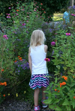 Flower Garden Path at Brown Memorial Weekday School