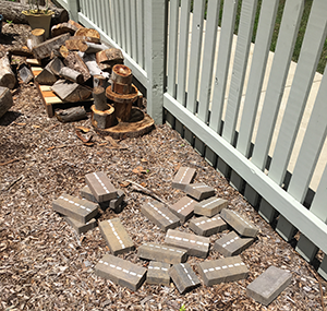 Loose Parts for Building at Tree of Life Nature Preschool