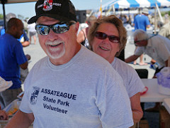 Camp Hosts at Assateague State Park