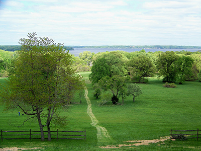 Scenic view overlooking the Potomac River