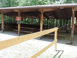 Picnic Pavilion in Cedarville State Forest