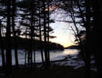 Night photo at Deep Creek Lake