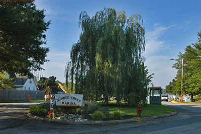 Dundee Creek Marina Entrance