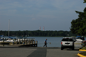 Boat ramp at Dundee Creek Marina