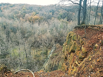 Central area of Gunpowder Falls State Park