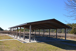 Pavilion at Janes Island State Park