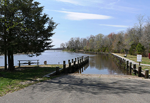 Boat ramp at Martinak