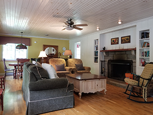 Mill Pond Cottage Living Room