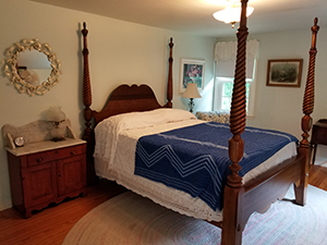 Mill Pond Cottage Master Bedroom