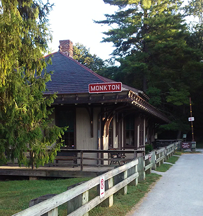 Monkton Station, photo by Dean Hughes