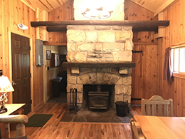 New Germany State Park Cabin 3 Interior