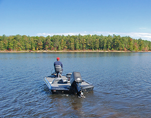 Fishing on the St. Mary's River, photo courtesy of St. Mary's Tourism