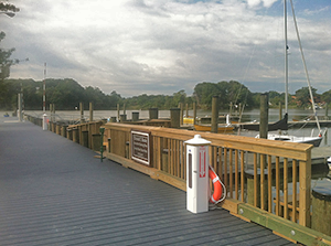 Marina at Sandy Point State Park