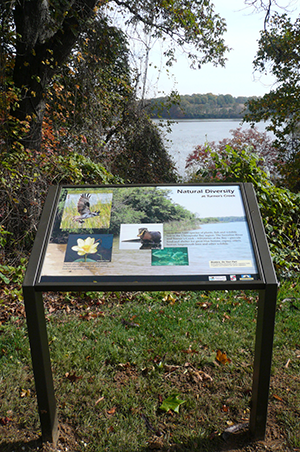 Natural Diversity sign at the Sassafras NRMA