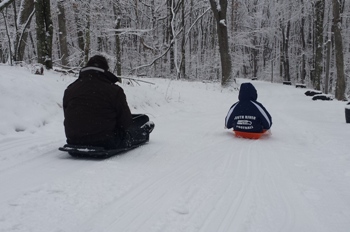 Sledding at Herrington Manor