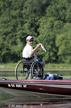 Bass tournament in Smallwood State Park