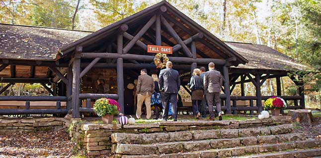 Tall Oaks Shelter - Photo by Jessica Fike Photography