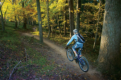 Mountain Biking in Seneca Creek State Park