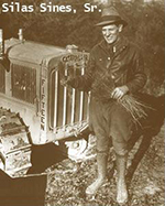 Silas Sines, Sr., first superintendent of the State tree nursery in College Park