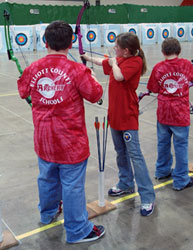 Students preparing to shoot, courtesy of Doug Oatman