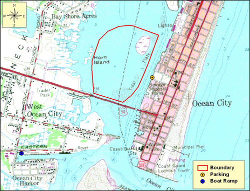 Skimmer Island Map