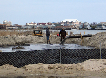 Pumping Sand