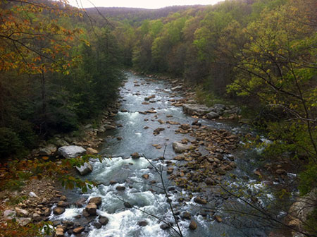 Scenic view of Lostland Run, photo by Jonathan McKnight